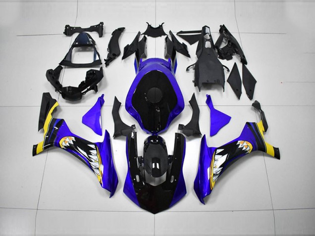 Purchase 2015-2019 Blue Black Yamaha YZF R1 Motorcycle Fairings Canada Purchase 2015-2019 Blue Black Yamaha YZF R1 Motorcycle Fairings Canada