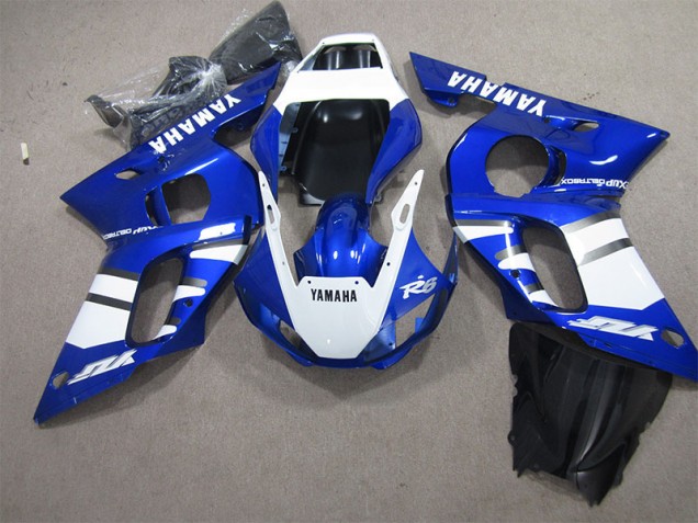 Purchase 1998-2002 Blue White Yamaha YZF R6 Replacement Fairings Canada Purchase 1998-2002 Blue White Yamaha YZF R6 Replacement Fairings Canada