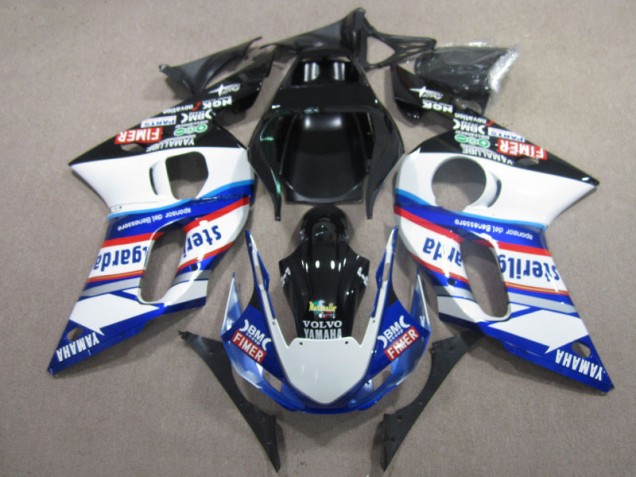 Purchase 1998-2002 BM FIMER VOLVO Blue White Black Yamaha YZF R6 Motor Fairings Canada Purchase 1998-2002 BM FIMER VOLVO Blue White Black Yamaha YZF R6 Motor Fairings Canada