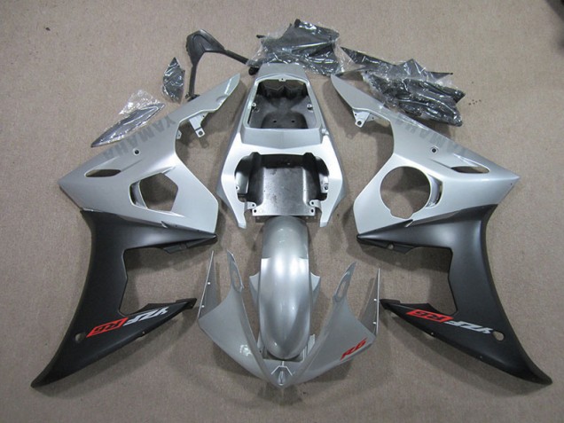 Purchase 2003-2005 Silver Black Yamaha YZF R6 Bike Fairing Canada Purchase 2003-2005 Silver Black Yamaha YZF R6 Bike Fairing Canada