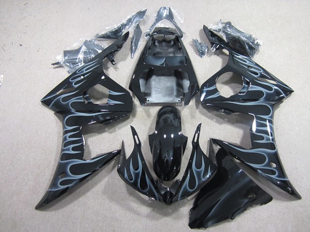 Purchase 2003-2005 Black with Flame Yamaha YZF R6 Motorcyle Fairings Canada Purchase 2003-2005 Black with Flame Yamaha YZF R6 Motorcyle Fairings Canada