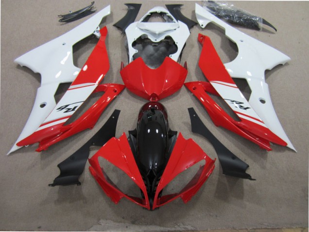 Purchase 2008-2016 Red White Black Yamaha YZF R6 Motorcycle Fairing Kit Canada Purchase 2008-2016 Red White Black Yamaha YZF R6 Motorcycle Fairing Kit Canada