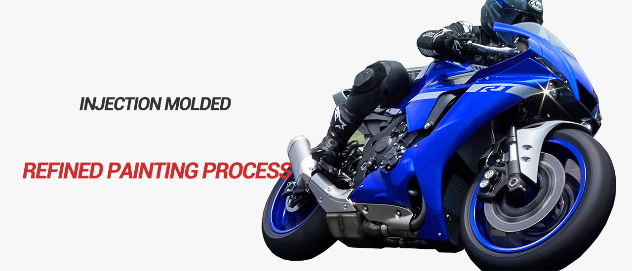 Injection Molded, Refined Painting Process | FastFairings Canada Official